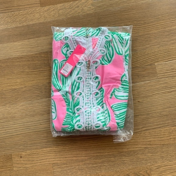 ALEXA STRETCH SHIFT DRESS: MANDEVILLA BABY - Picture 5 of 7